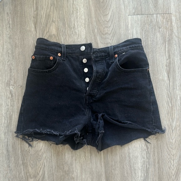 levi’s ribcage black short - Picture 1 of 3